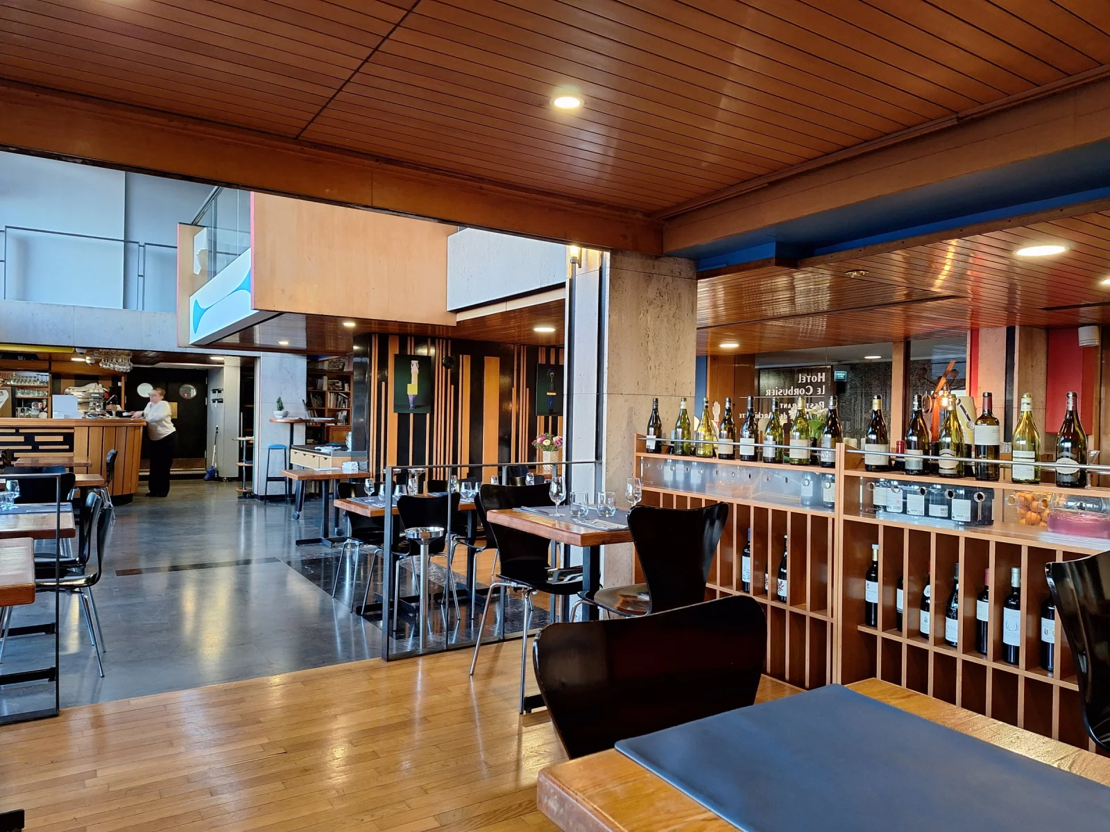 Het restaurant Le Ventre de l&rsquo;Architecte