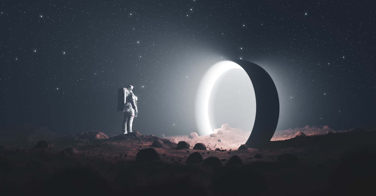 Major Tom content management entry gate